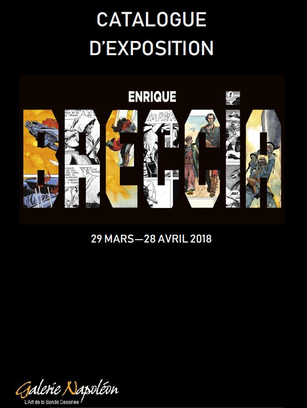 Enirique Breccia - Mostra Parigi 2018